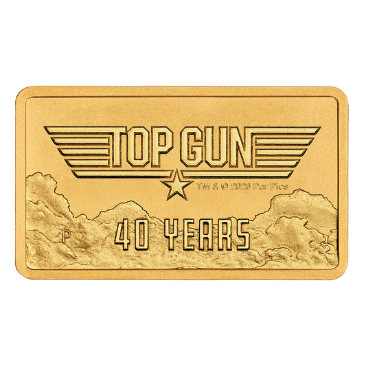 2026 $3 40 Years of Top Gun - 1g Pure Gold Coin
