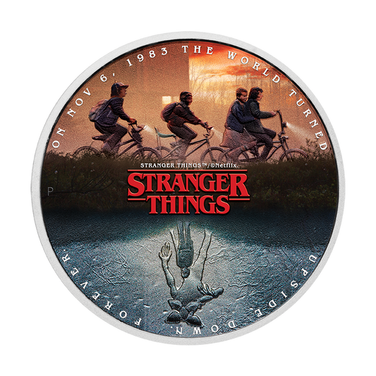 2026 $1 Stranger Things: The Upside Down - Pure Silver Coin
