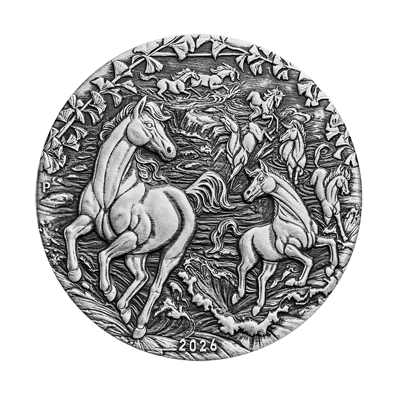 2026 $2 Australian Lunar Series: Year of the Horse - Pure Silver Coin