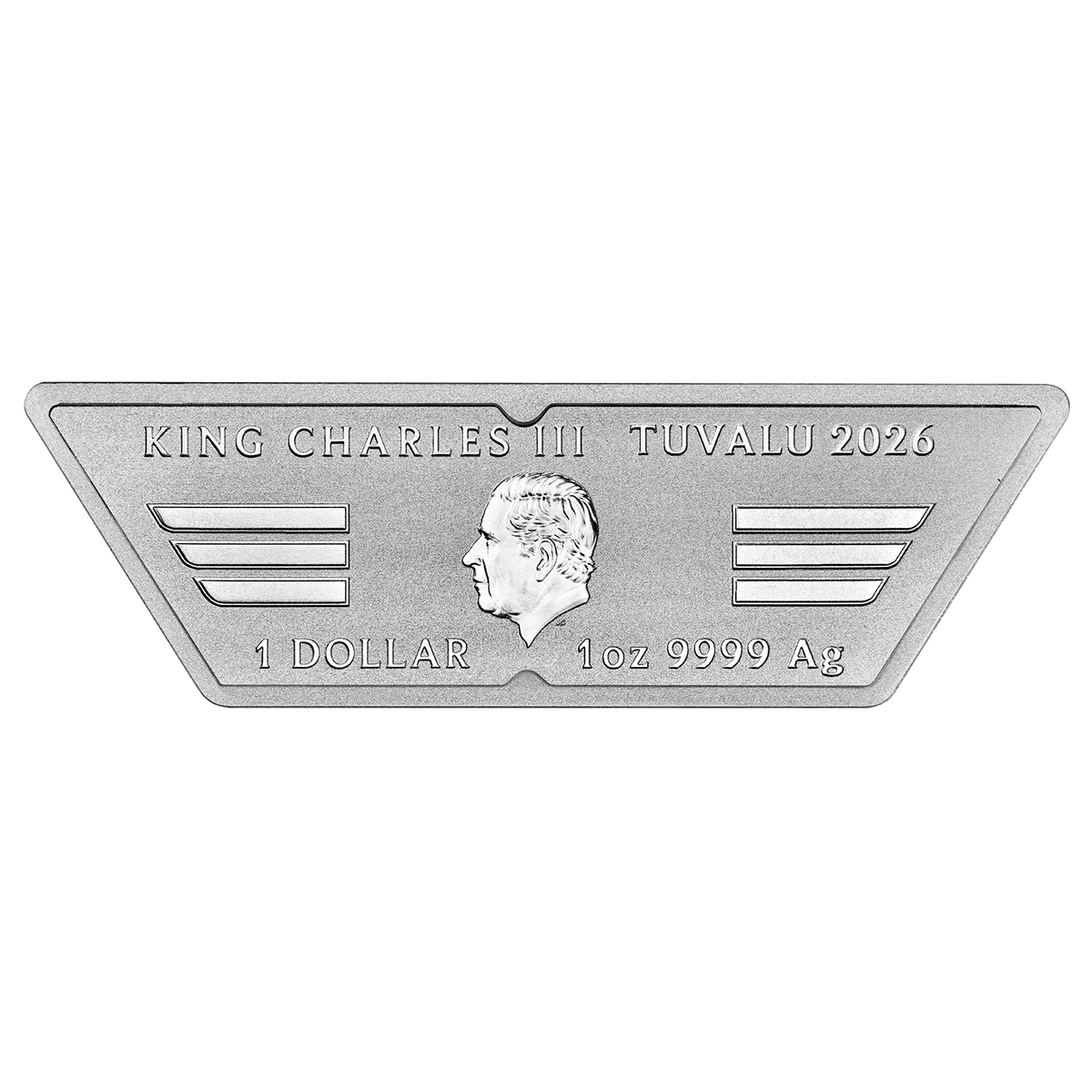 2026 $1 40 Years of Top Gun - Pure Silver Shaped Coin