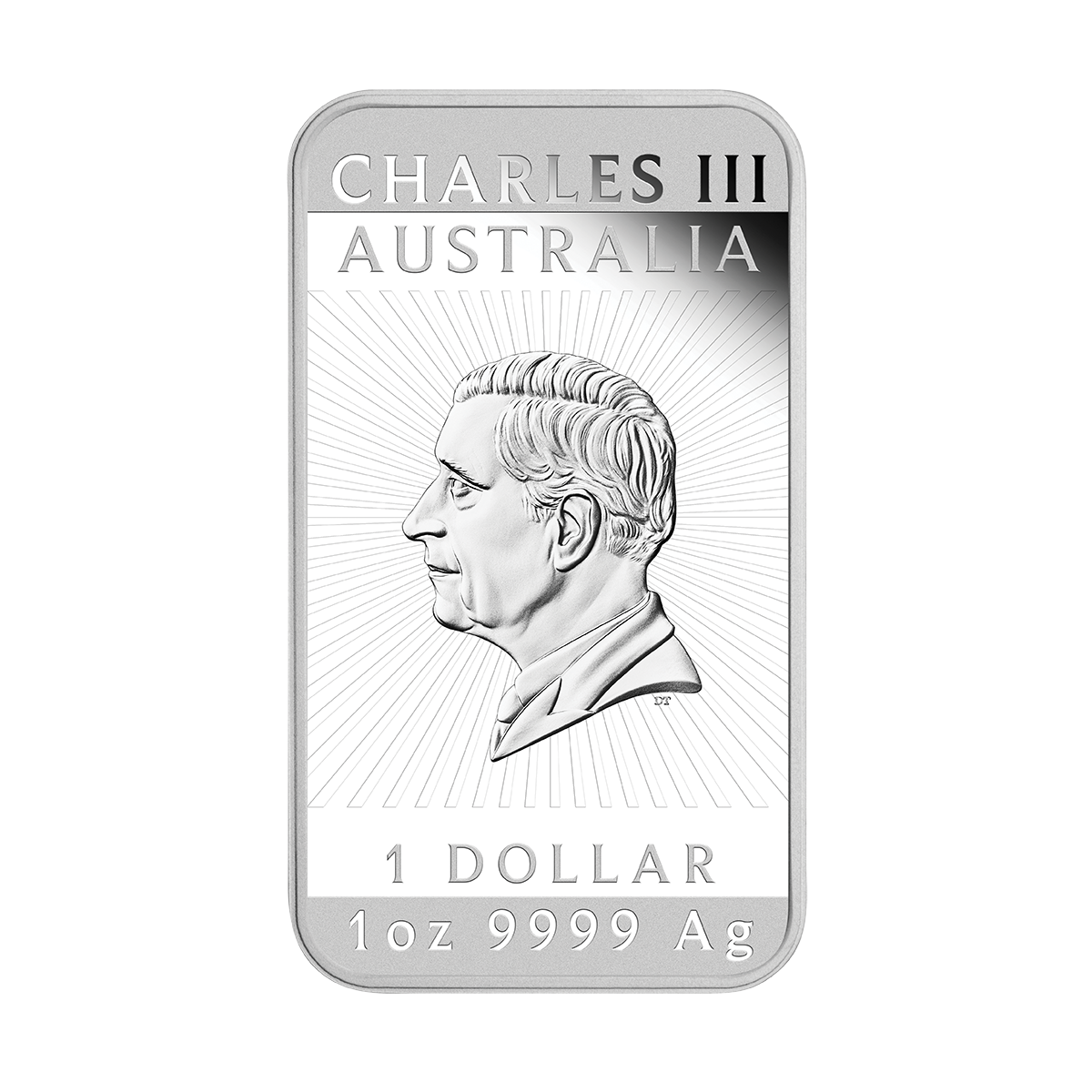 2026 $1 Dragon - Pure Rectangular Silver Coin