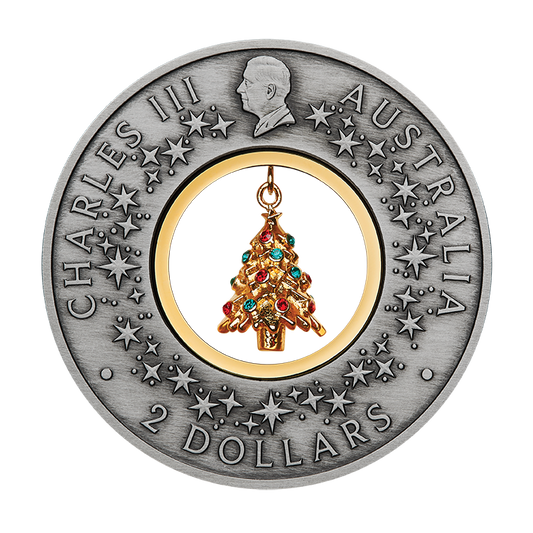 2025 $2 Santa's Workshop - Pure Silver Coin