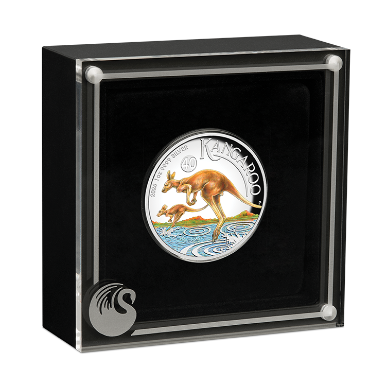 2026 $1 Australian Kangaroo - Pure Silver Coin