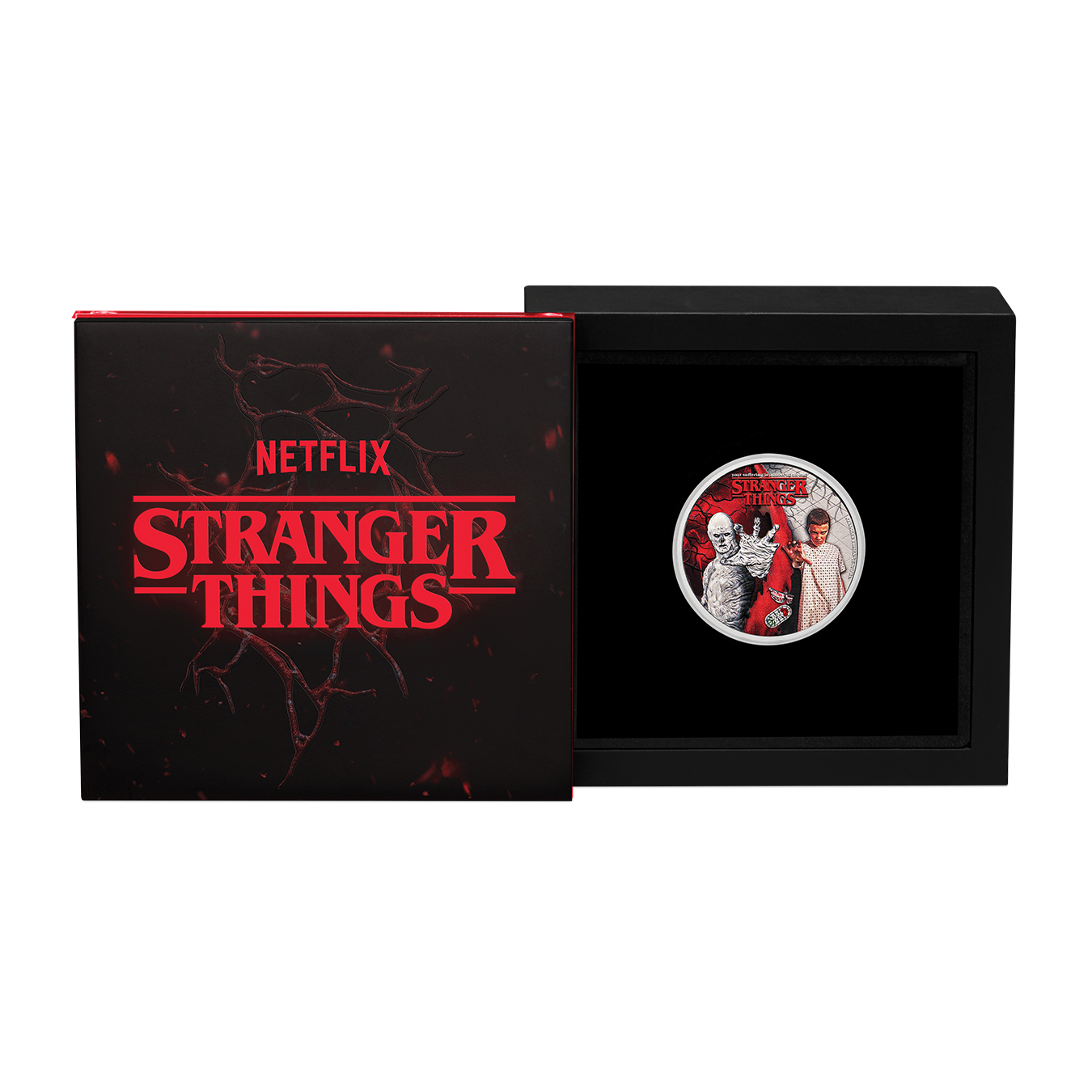 2026 50 Cents Stranger Things: Eleven & Vecna - Pure Silver Coin