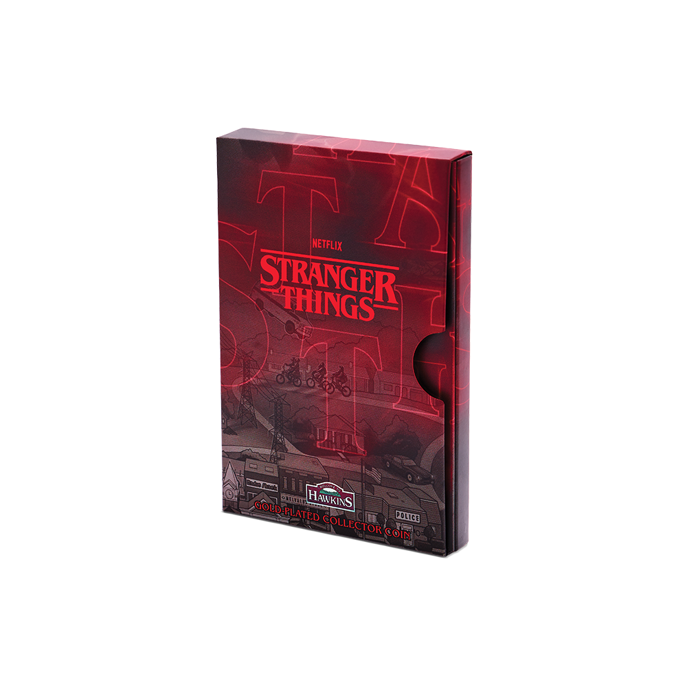 2026 $1 Stranger Things: Hawkins - Gold Plated Collector’s Coin In Card
