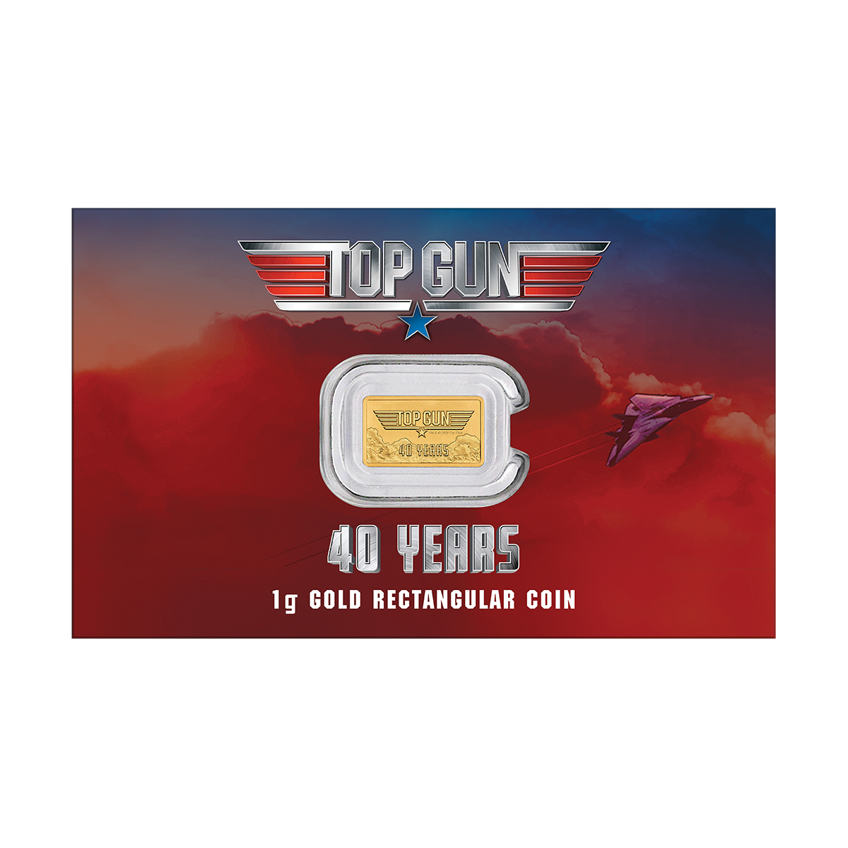 2026 $3 40 Years of Top Gun - 1g Pure Gold Coin
