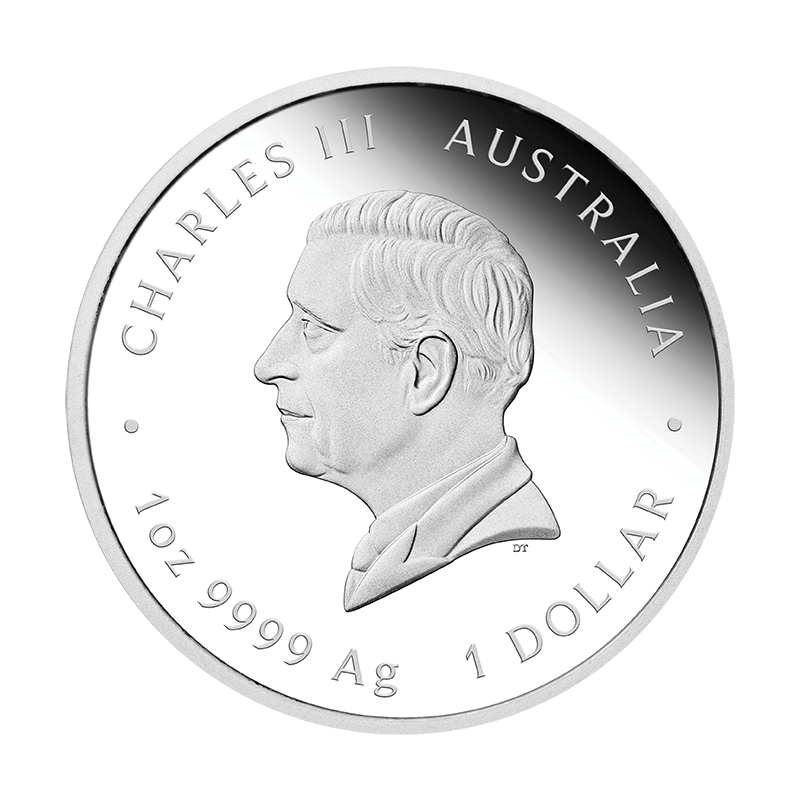 2027 $1 Australian Lunar Series: Year of the Goat - Pure Silver Coin