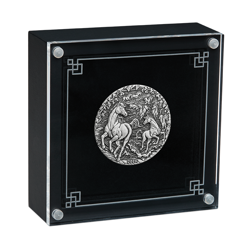 2026 $2 Australian Lunar Series: Year of the Horse - Pure Silver Coin