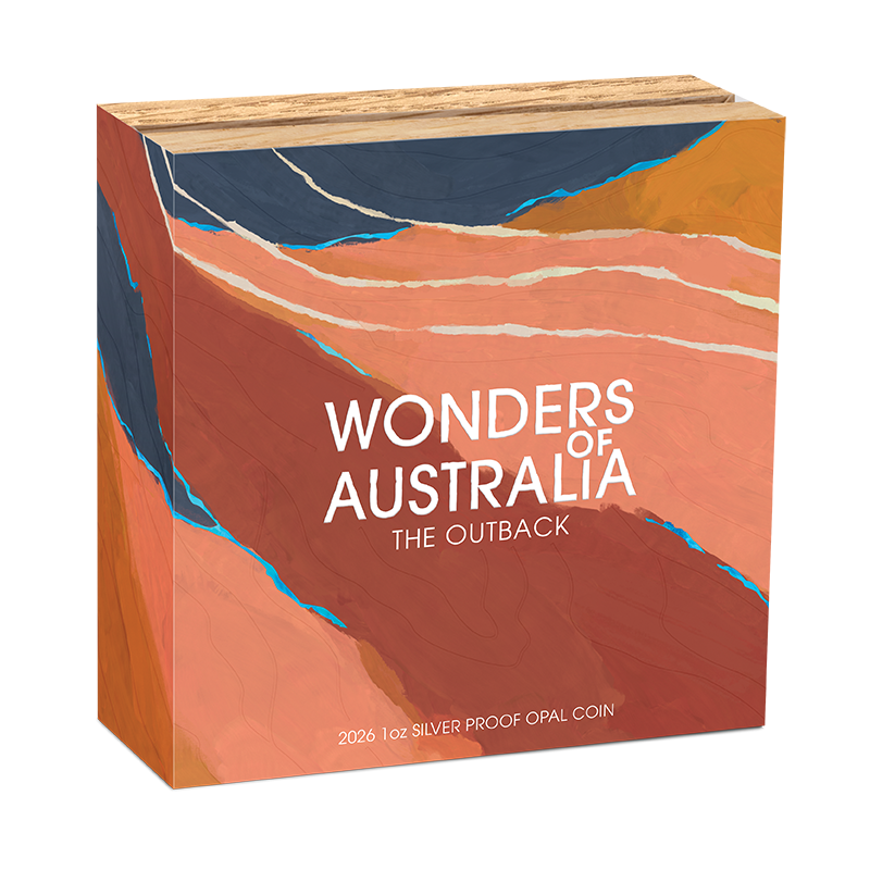 2026 $1 Wonders of Australia: The Outback - Pure Silver Coin