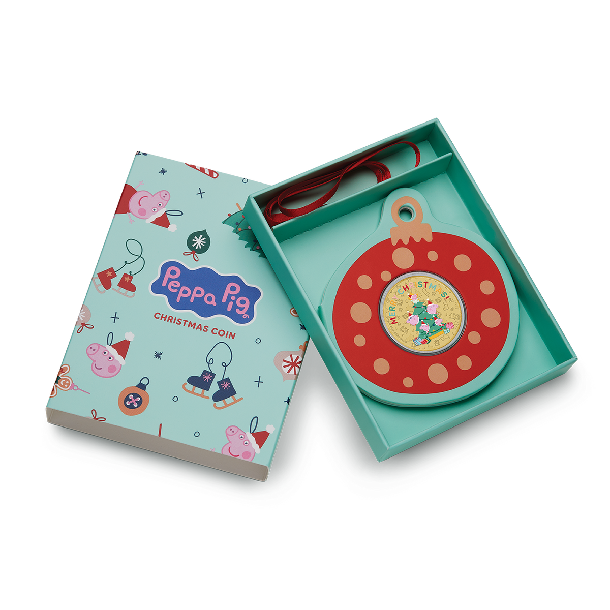2026 $1 Peppa Pig: Merry Christmas - Collector Coin In Card
