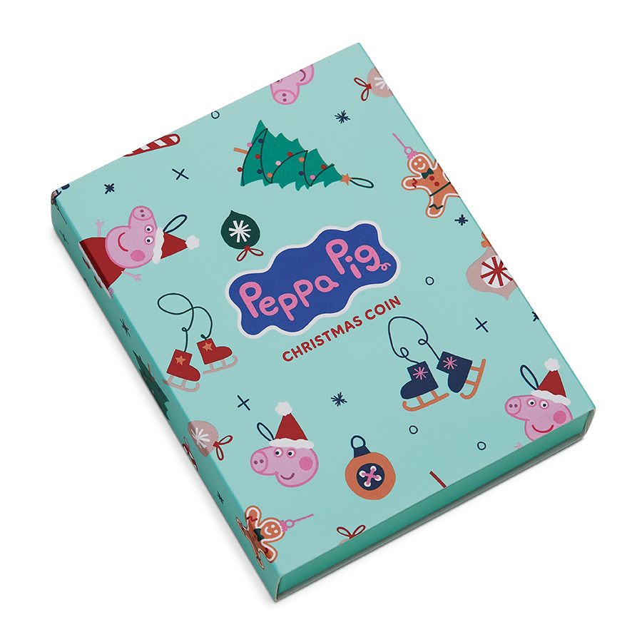 2026 $1 Peppa Pig: Merry Christmas - Collector Coin In Card