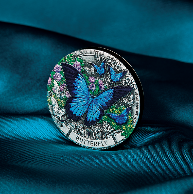 2026 $2 Butterfly - Pure Silver Coin