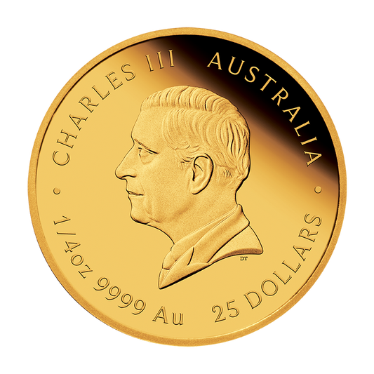 2027 $25 Australian Lunar Series: Year of the Goat - Pure Gold Coin