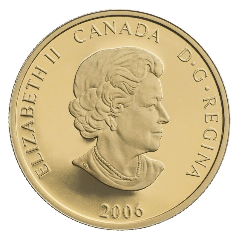 2006 $100 World's Longest Hockey Series, 75th Game - Gold and Silver Coin