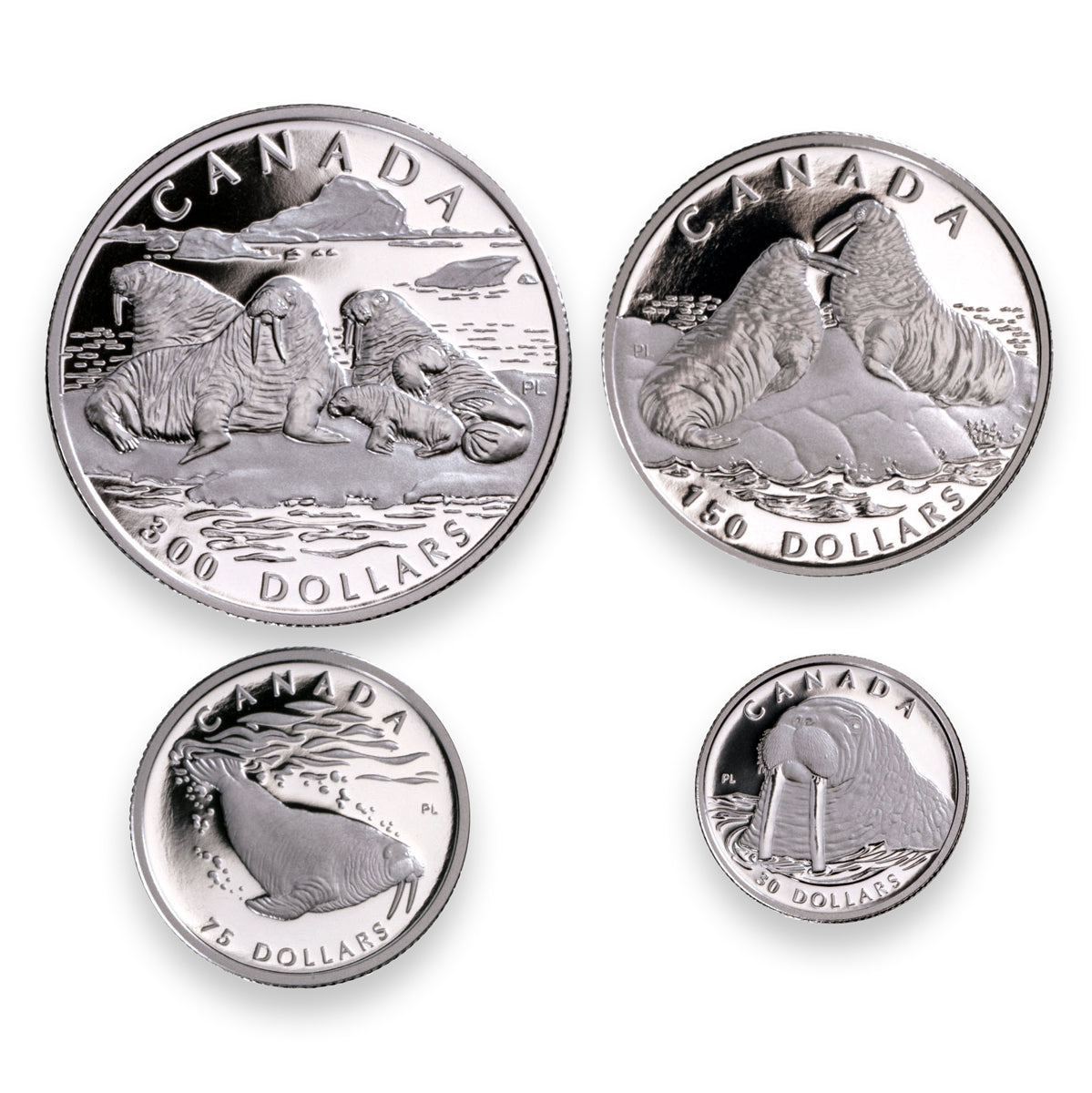 2003 Atlantic Walrus Proof Platinum Set