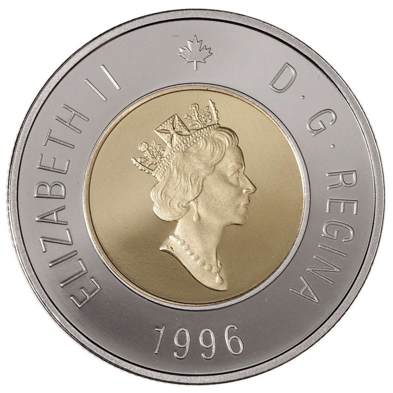 1996 $2 Nickel Polar Bear Coin