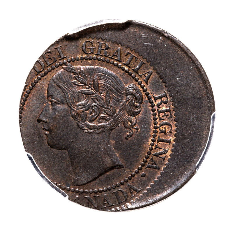 1 cent 1859 Narrow 9 Mint Error PCGS MS-62