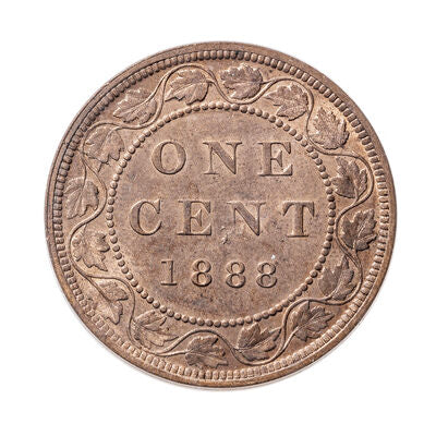 1 cent 1888 Red ICCS MS-65