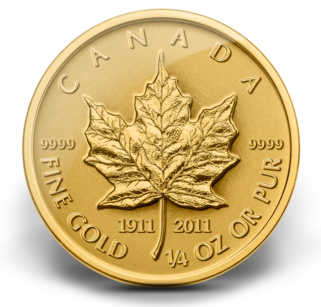 2011 Gold Maple Leaf - Pure Gold Coin Set