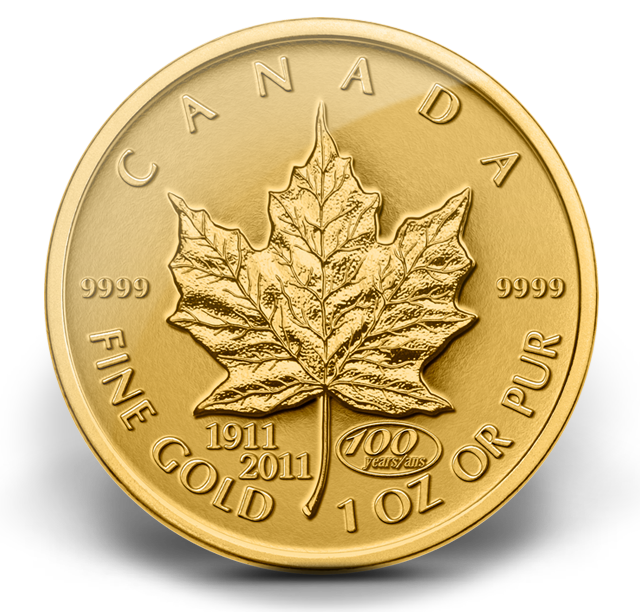 2011 Gold Maple Leaf - Pure Gold Coin Set