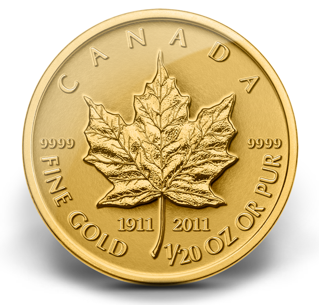 2011 Gold Maple Leaf - Pure Gold Coin Set