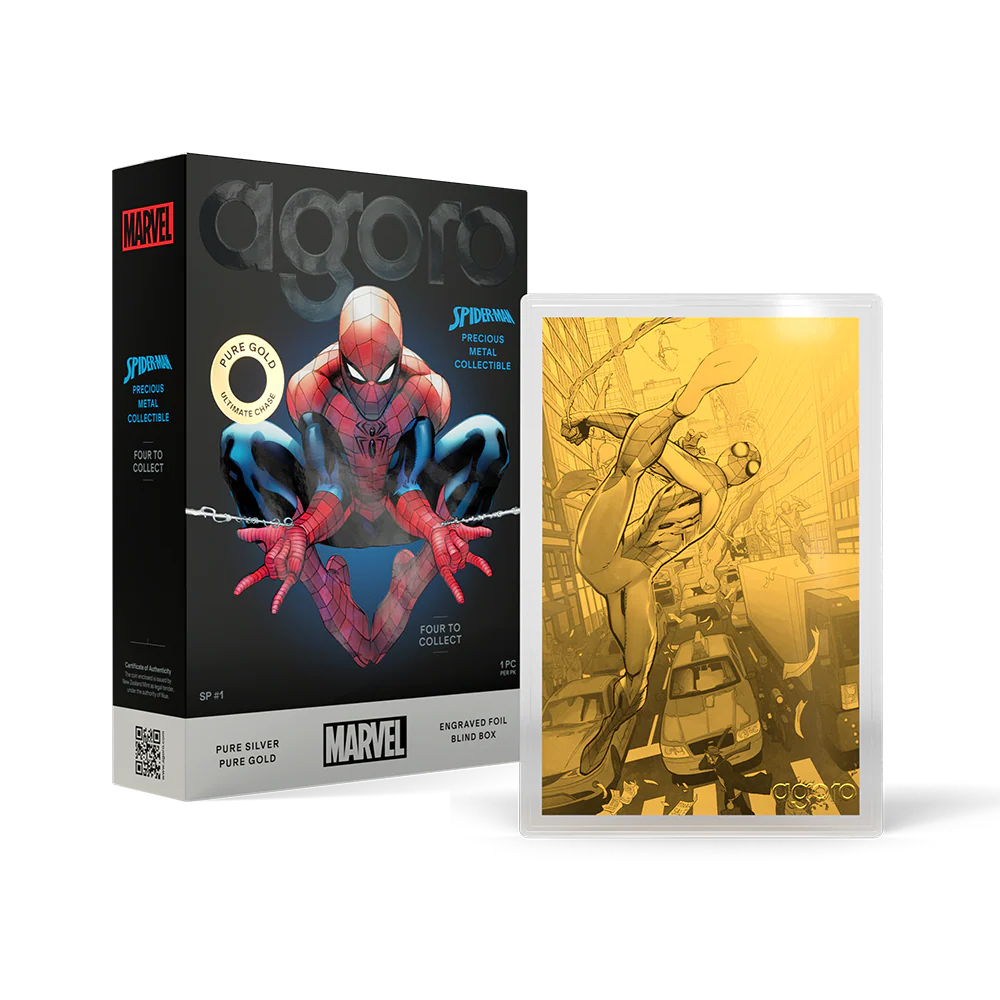 2025 $1 Marvel Spiderman - Pure Silver Foil Blind Box
