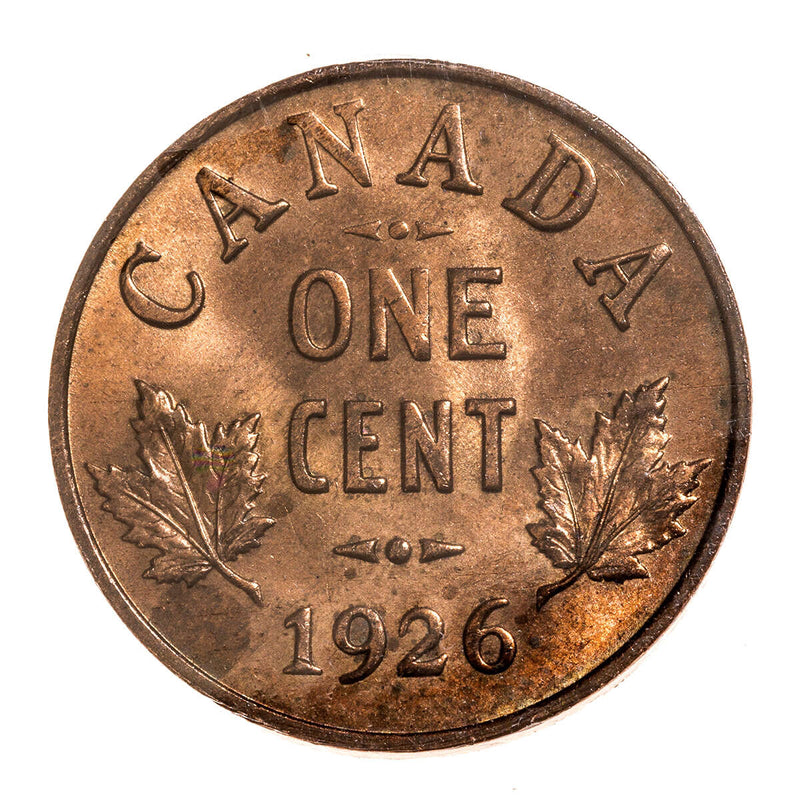 1 cent 1926 Red ICCS MS-64