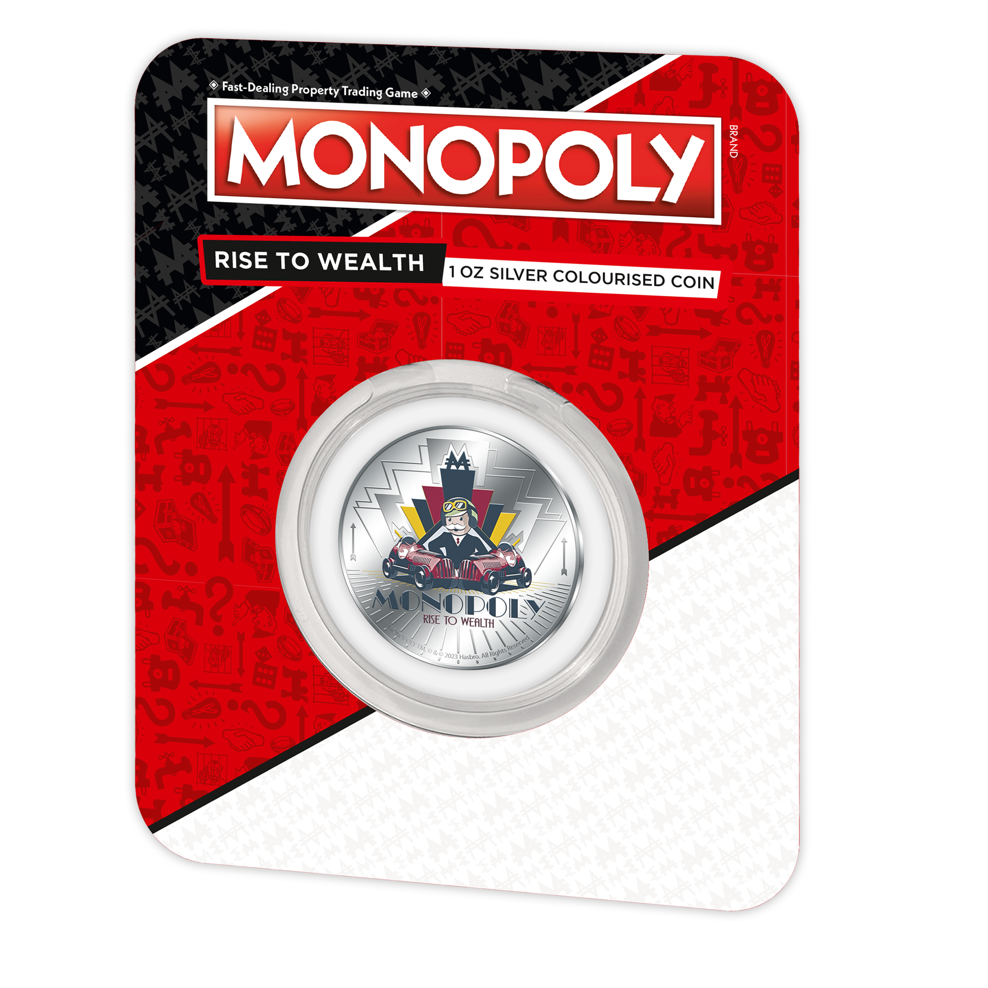 2024 $5 Monopoly: Rise to Wealth - Pure Silver Coin