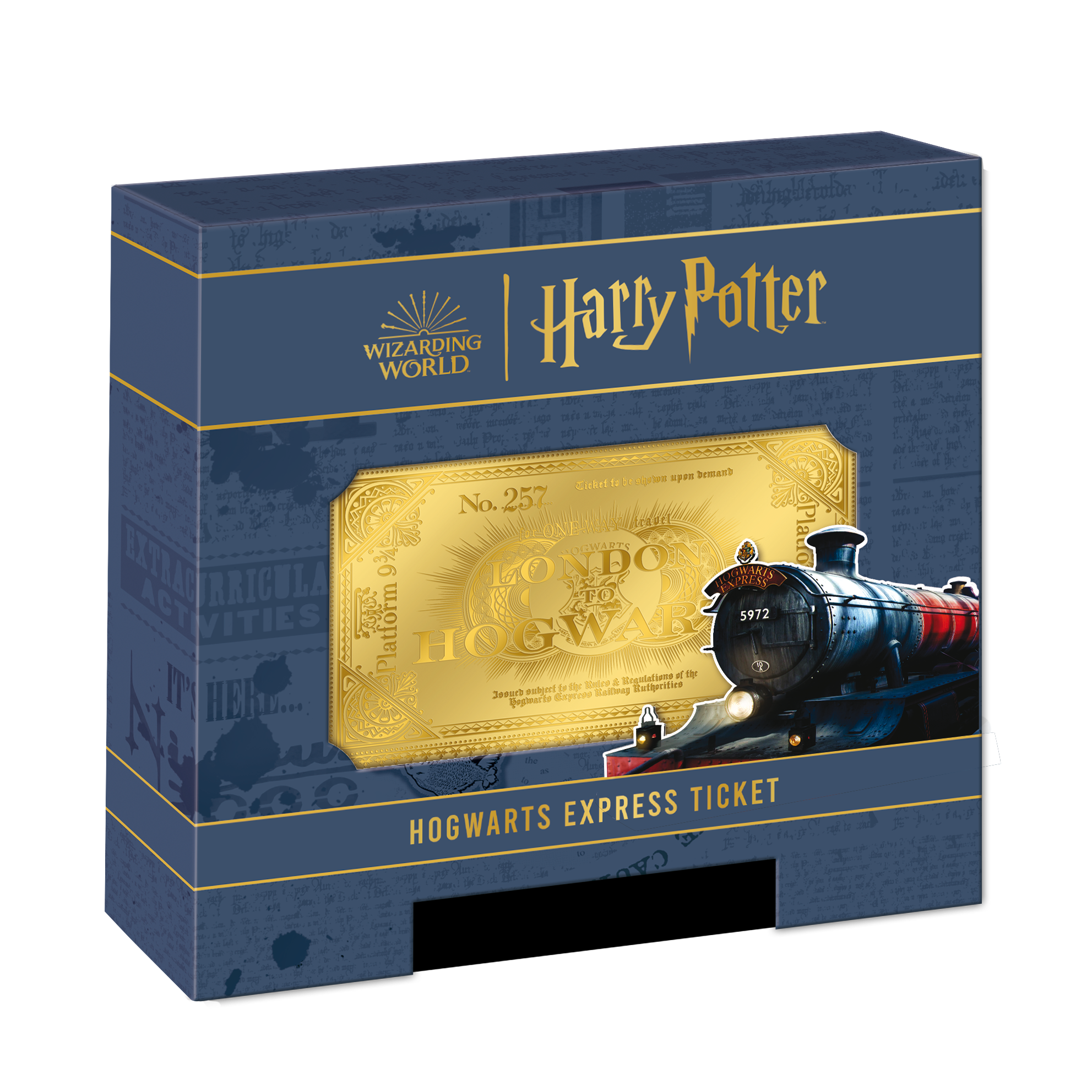 2024 50 Tala Harry Potter - Hogwarts Express Ticket - Pure Gold Coin