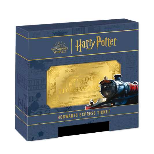 2024 50 Tala Harry Potter - Hogwarts Express Ticket - Pure Gold Coin