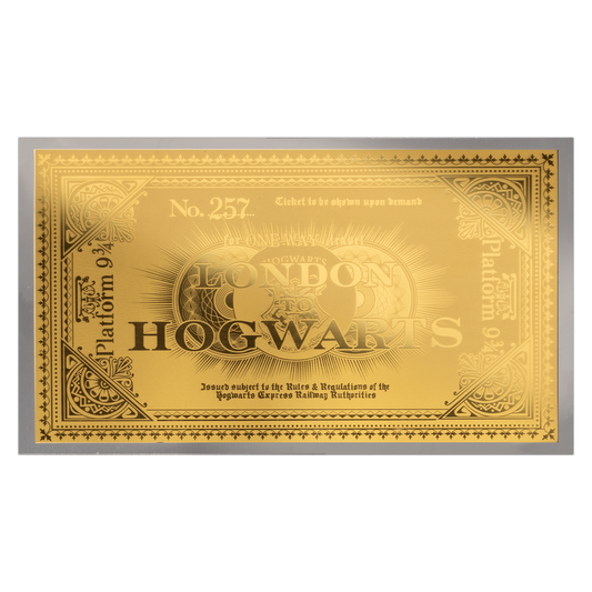 2024 50 Tala Harry Potter - Hogwarts Express Ticket - Pure Gold Coin
