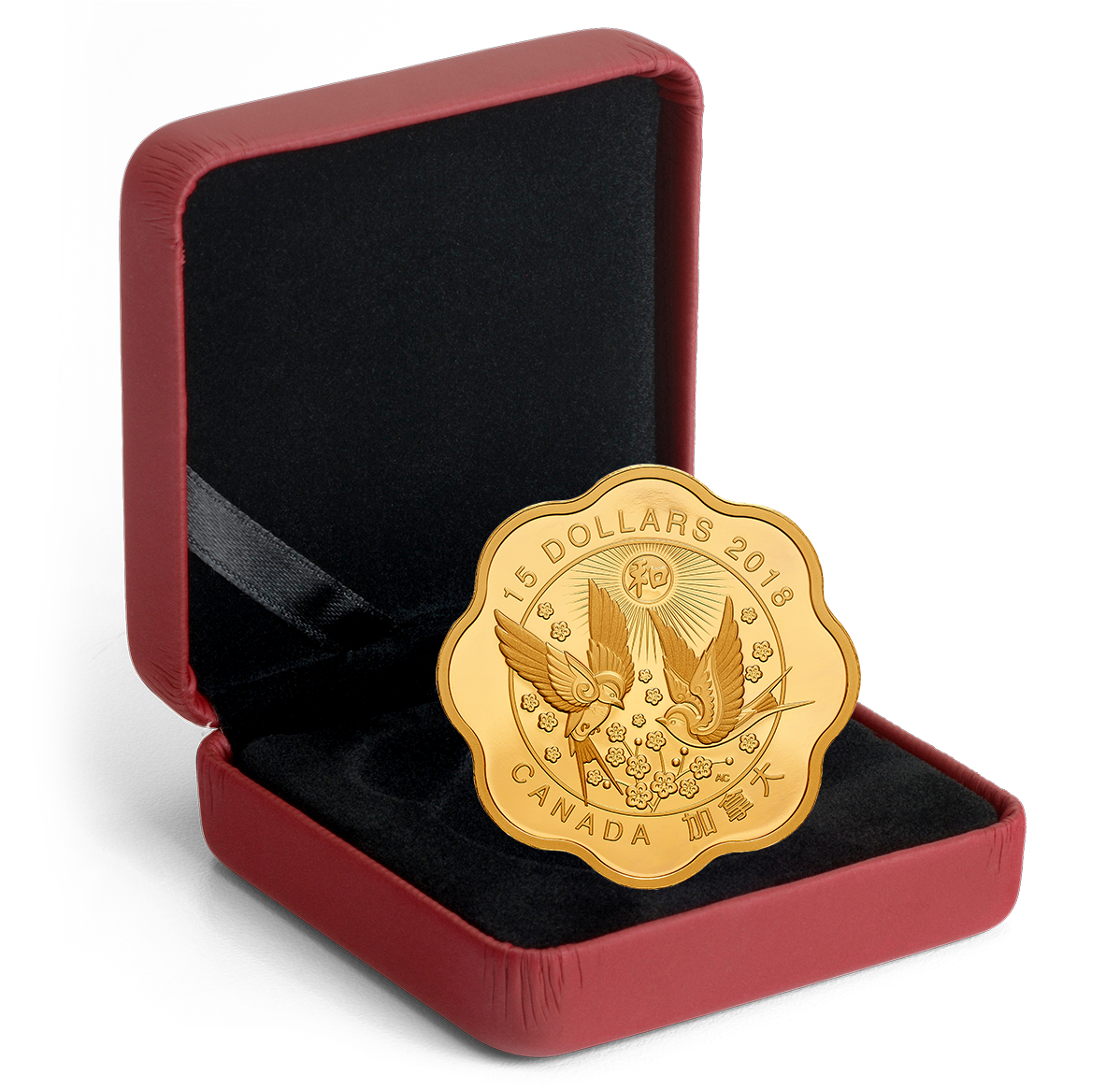 2018 $15 Blessings of Harmony - Pure Silver Coin