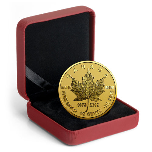 2019 25c 40th Anniversary of the GML - Pure Gold Coin