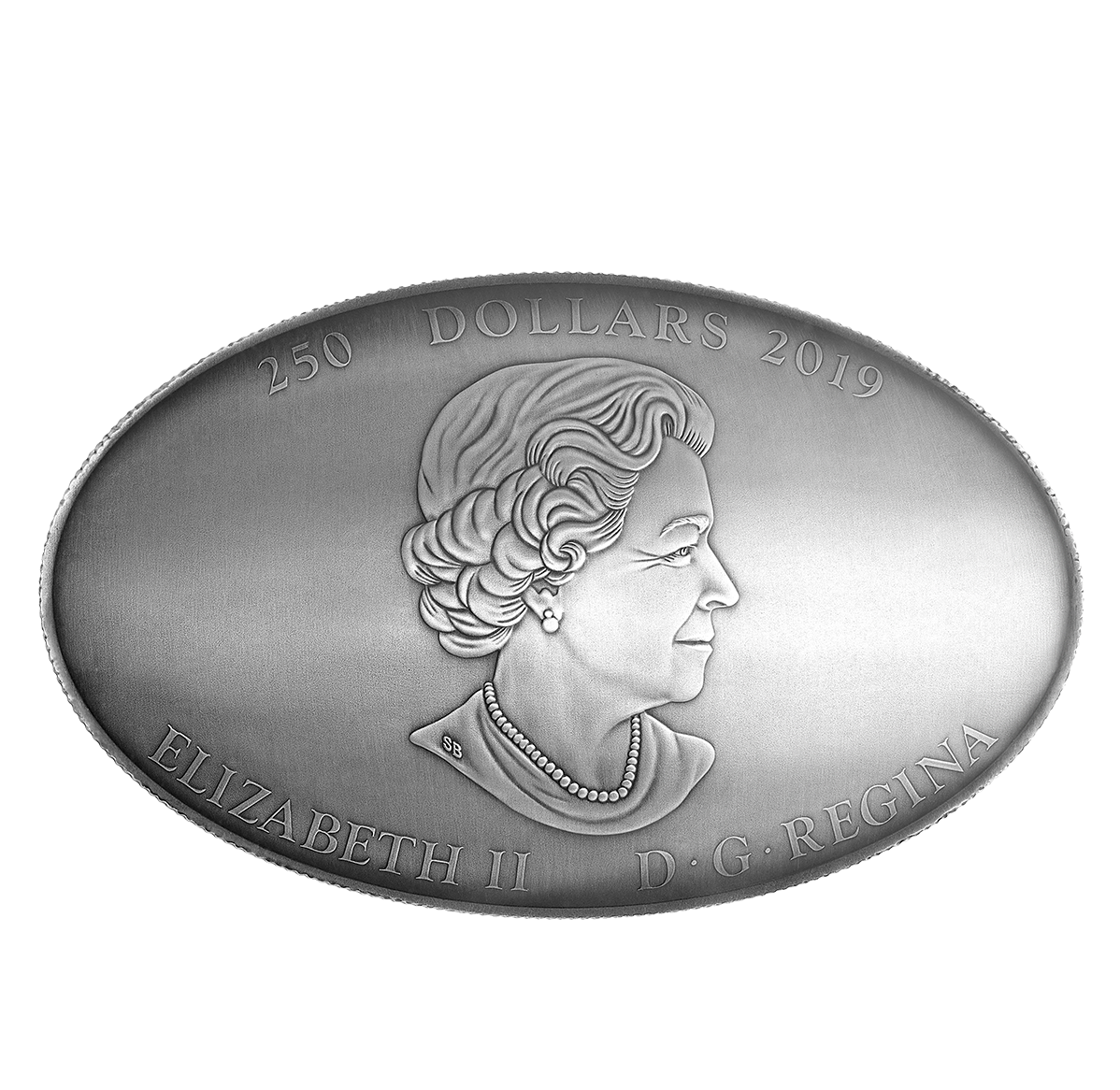 2019 $250 100th Anniversary of CN Rail - Pure Silver Kilo Coin
