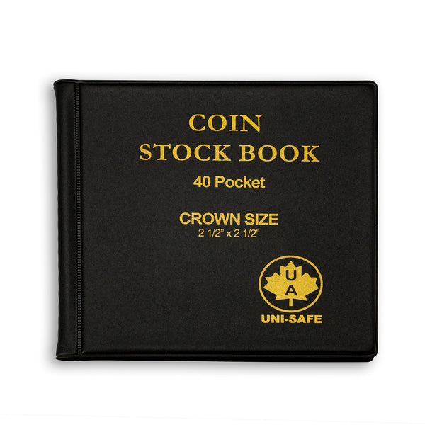Coin Stock Book (40 Pocket)
