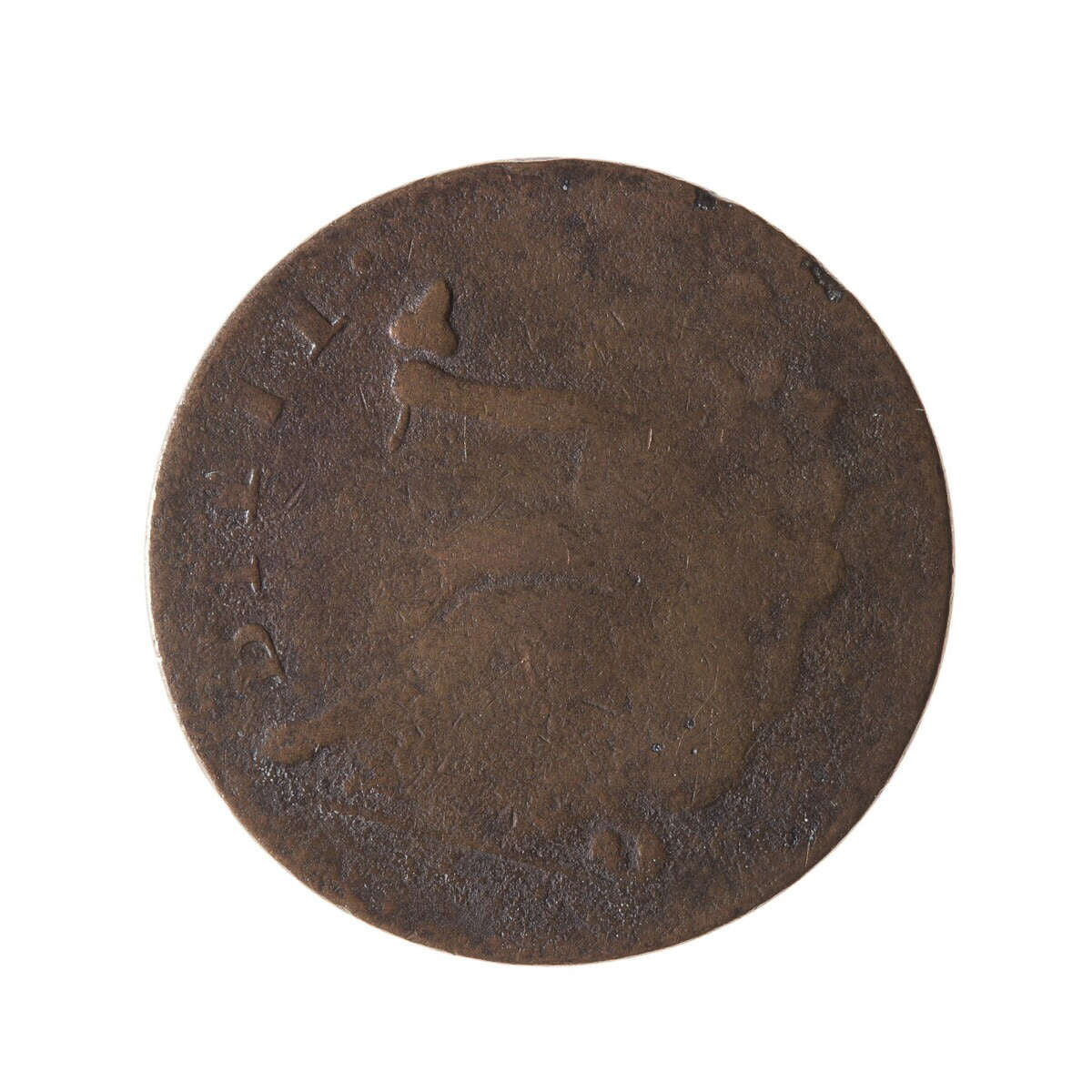 Blacksmith 1/2 Penny Token BL-37 F-12