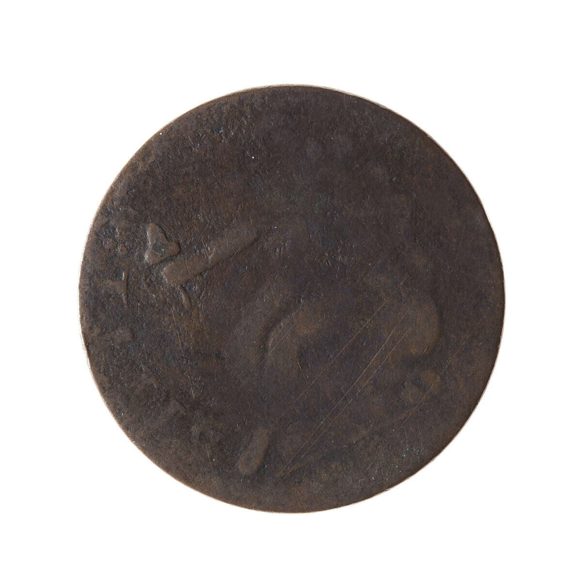 Blacksmith 1/2 Penny Token BL-37 F-12