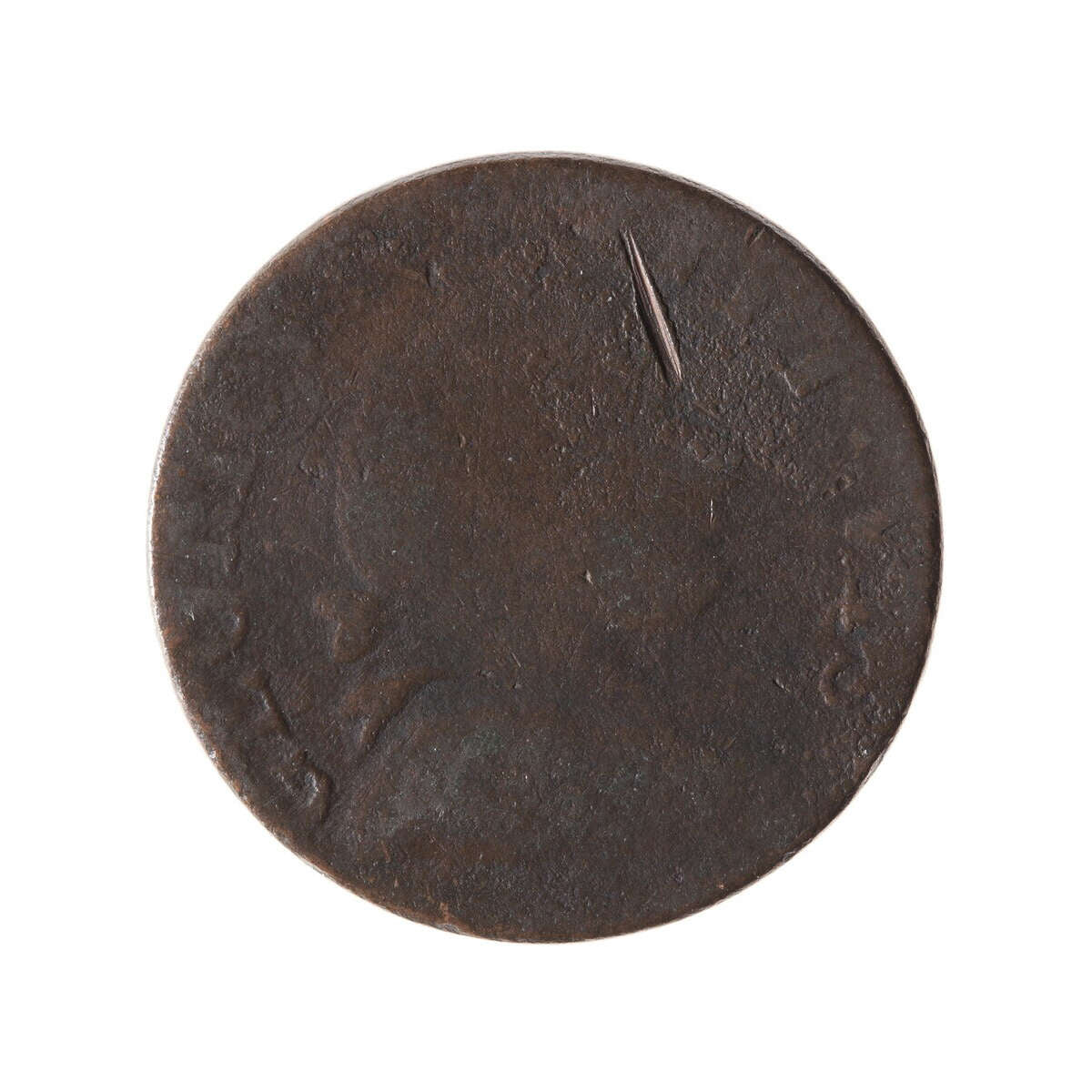 Blacksmith 1/2 Penny Token BL-37 F-12