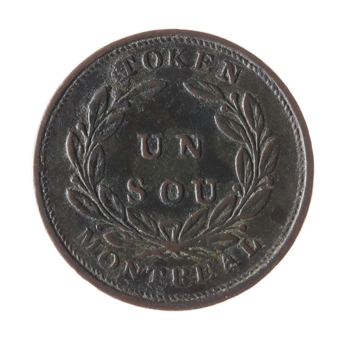 Lower Canada 1 Sou Token LC-28 VF-30