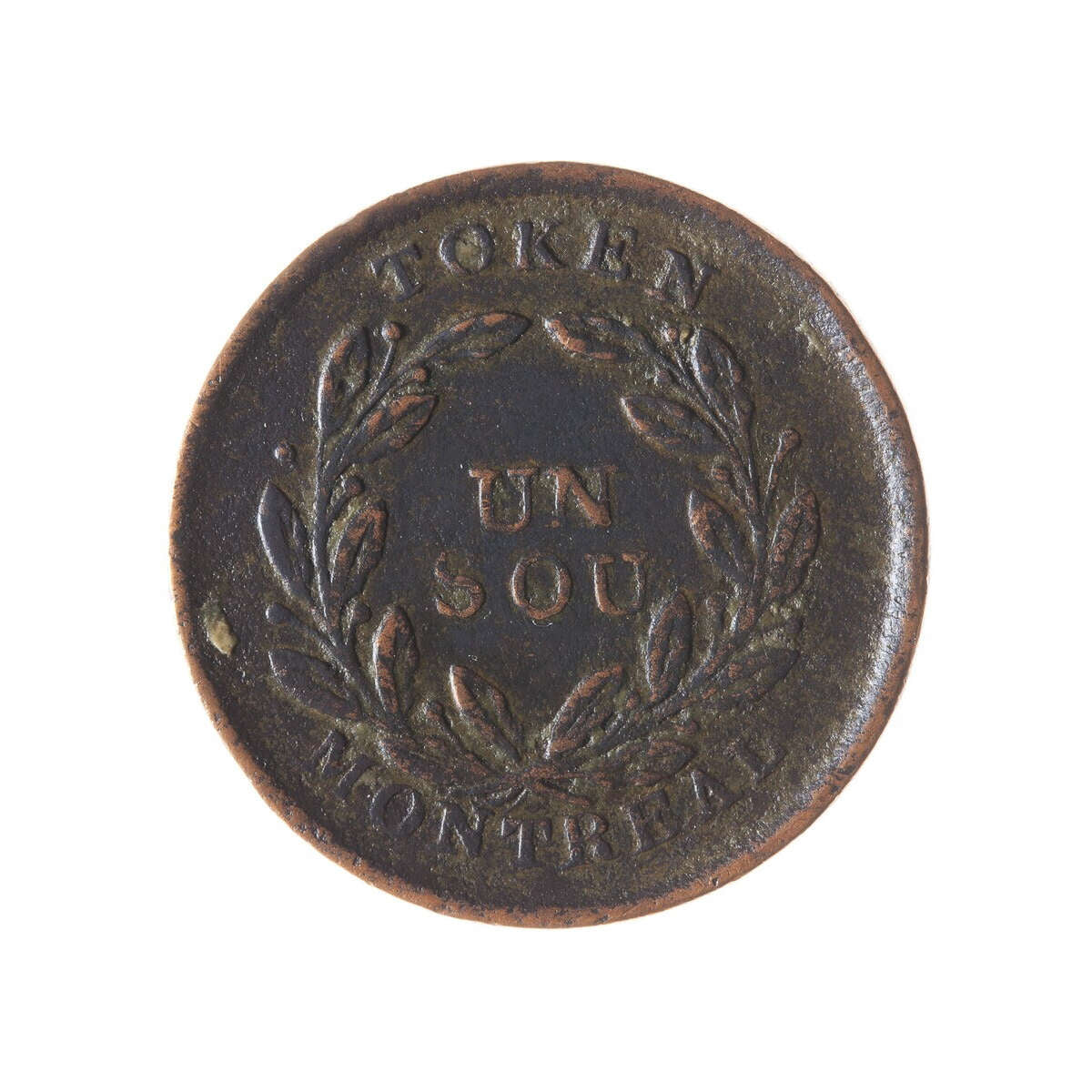 Lower Canada 1 Sou Token LC-31A EF-40