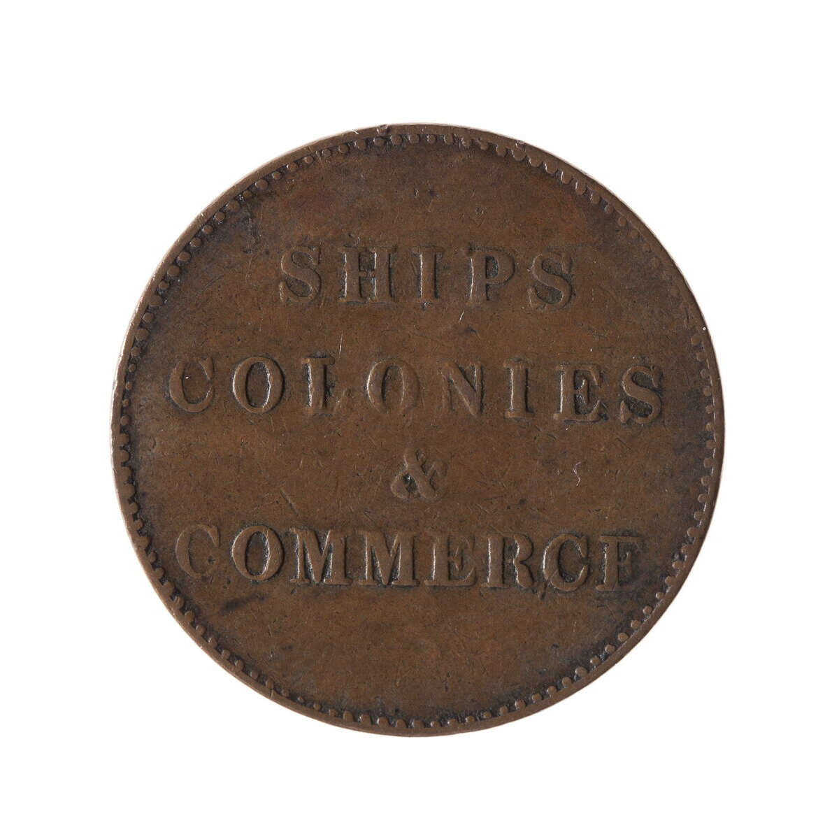 PEI 1/2 Penny Token 1835H PE10-23 VF-20