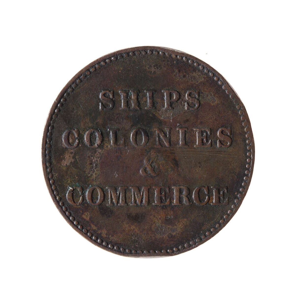 PEI 1/2 Penny Token 1835H PE10-24 VF-20