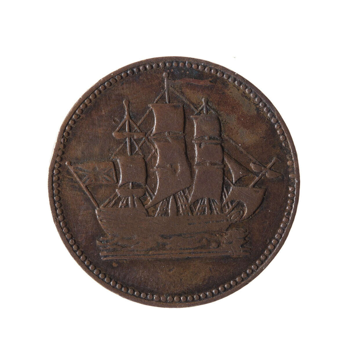 PEI 1/2 Penny Token 1835H PE10-24 VF-20