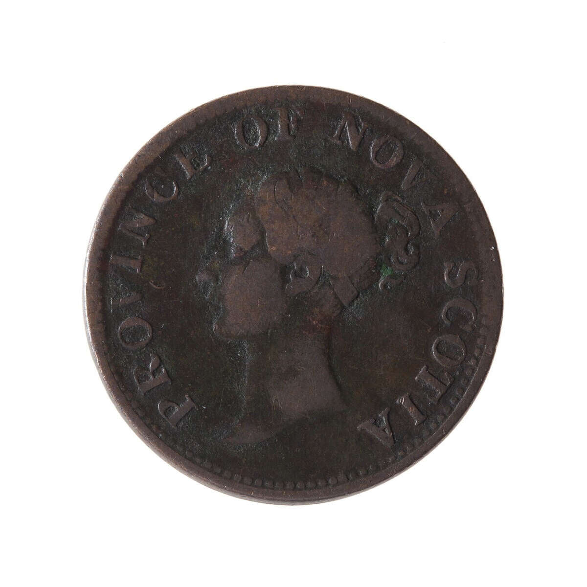 NS 1/2 Penny Token 1840 NS-1E4 VF-20