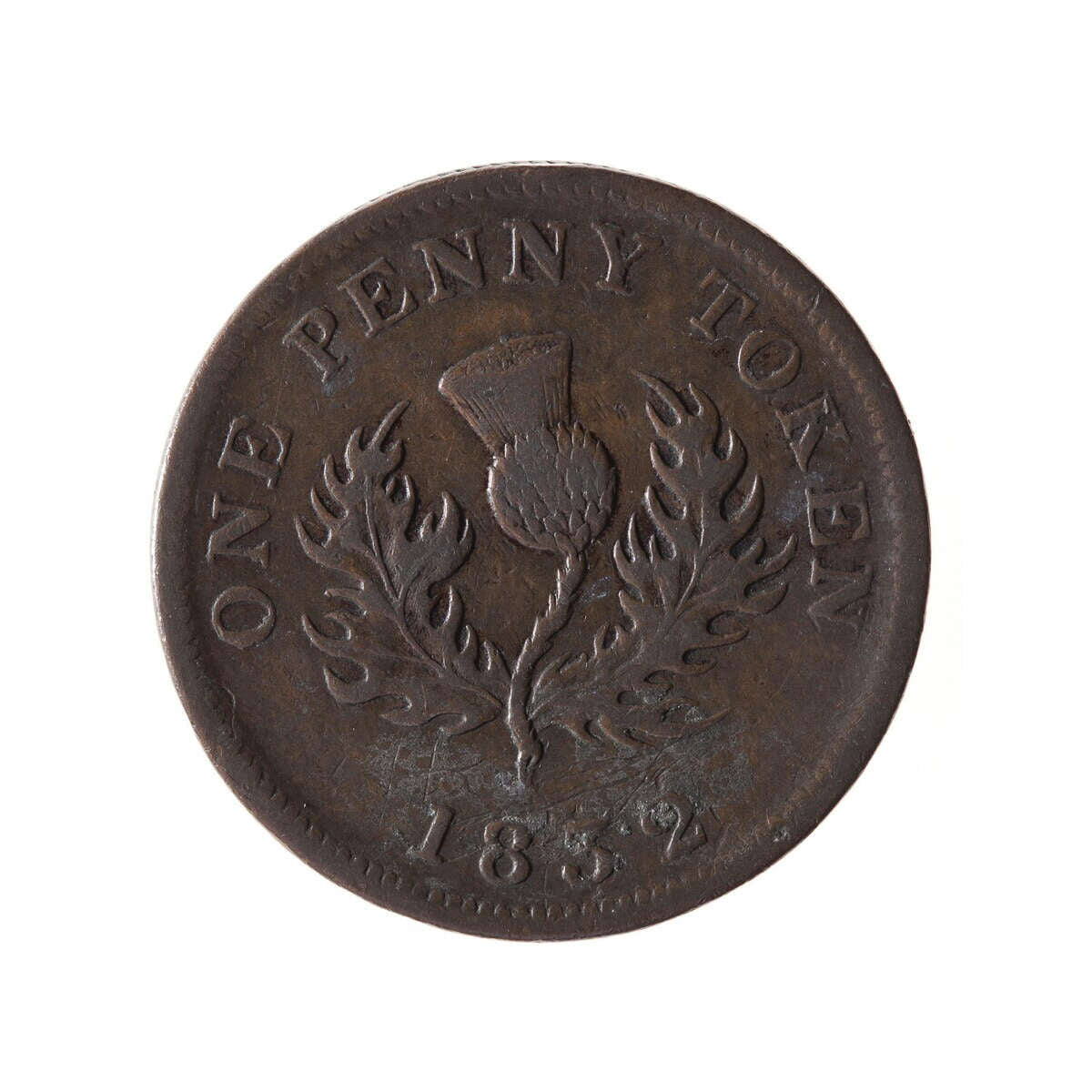 NS 1 Penny Token 1832 NS-2B2 F-15