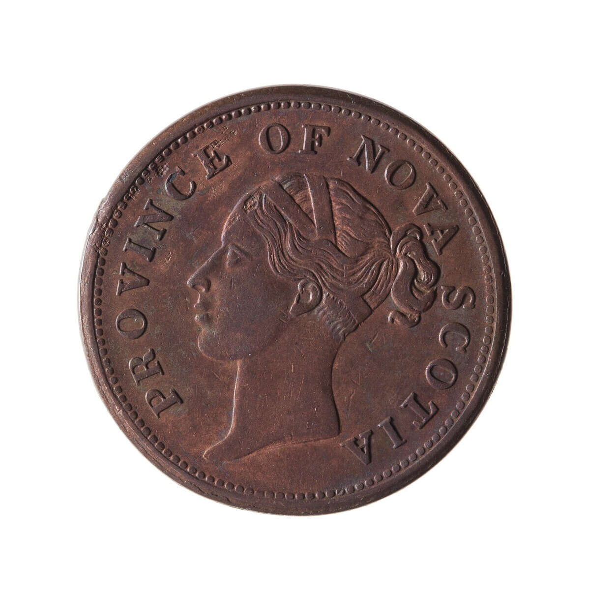 NS 1 Penny Token 1840 NS-2C1 EF-45