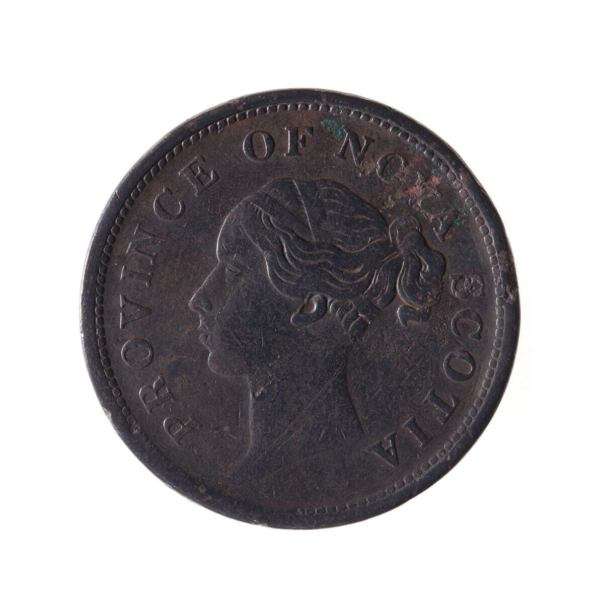 NS 1 Penny Token 1843 NS-2D2 VF-30