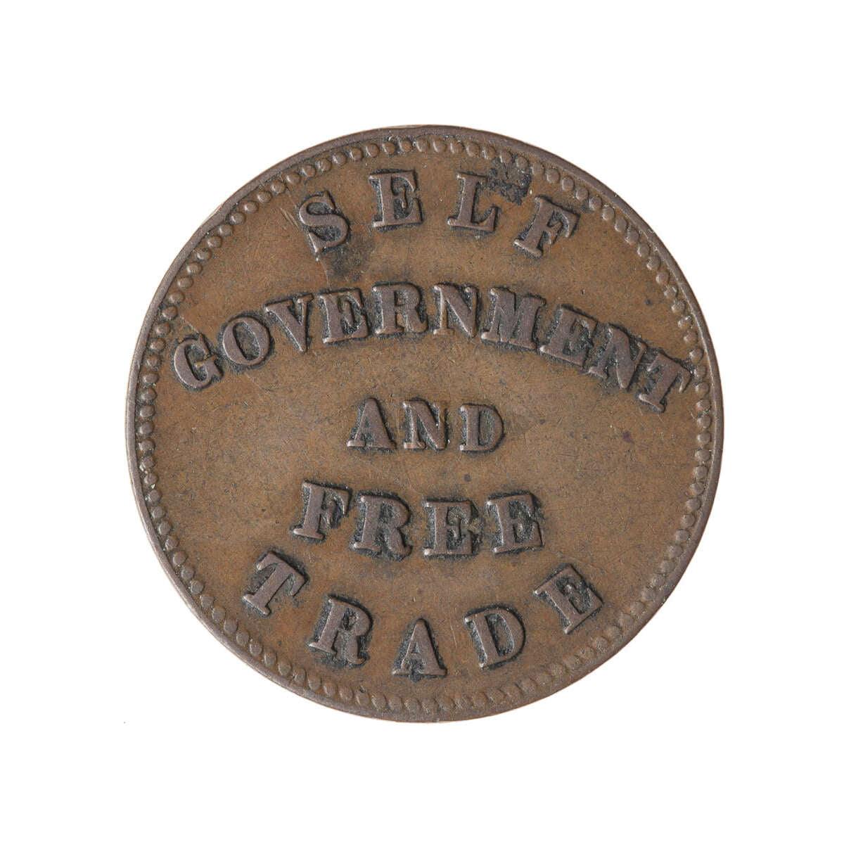 PEI 1 Penny Token 1855 PE-7A1 EF-45