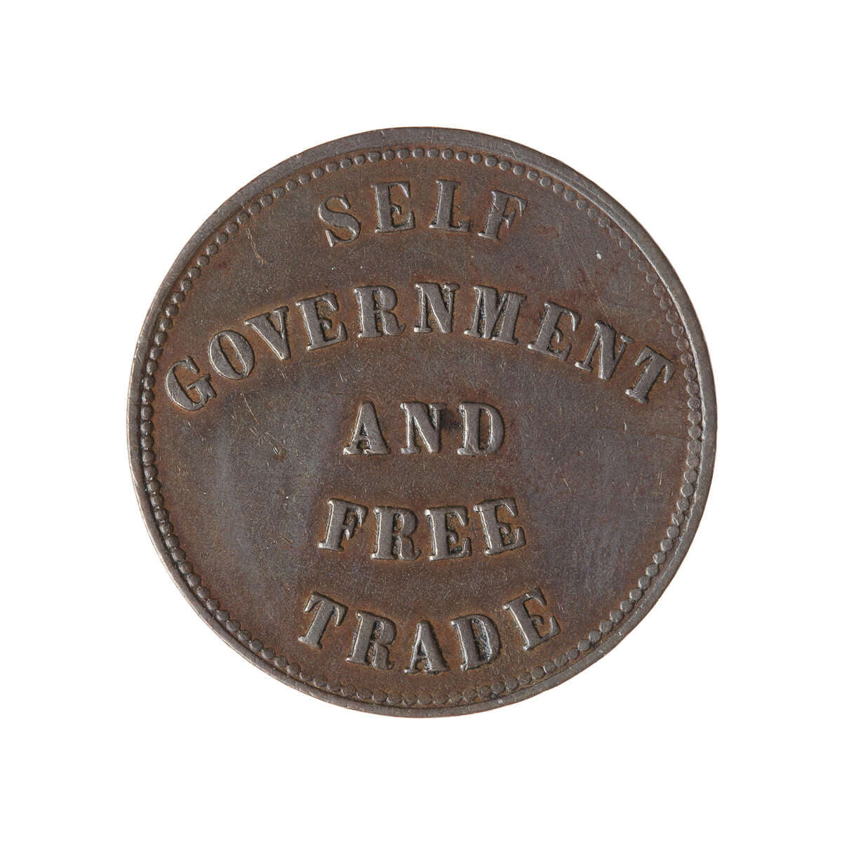 PEI 1 Penny Token 1857 PE-7C1 EF-45