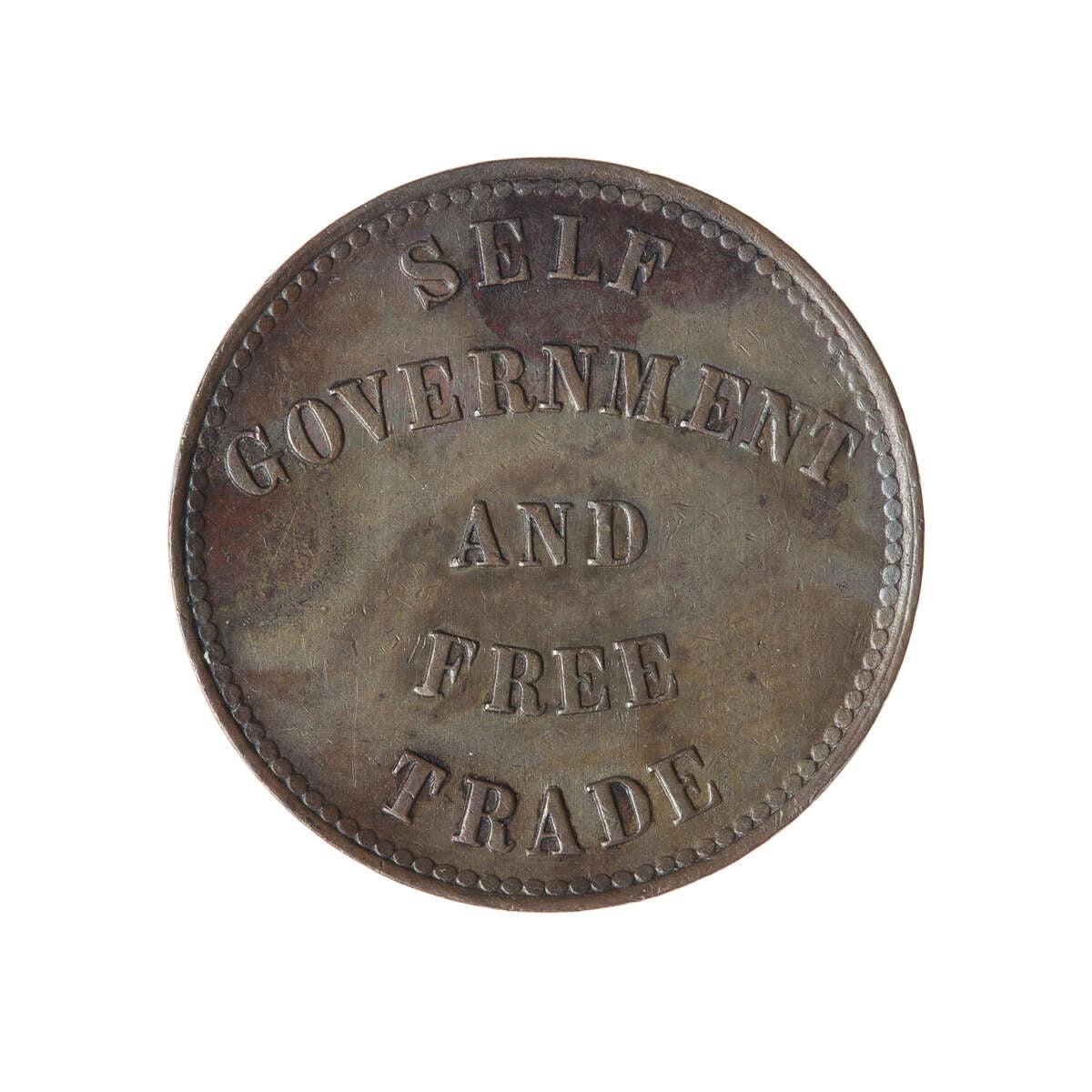 PEI 1 Penny Token 1857 PE-7C2 EF-40